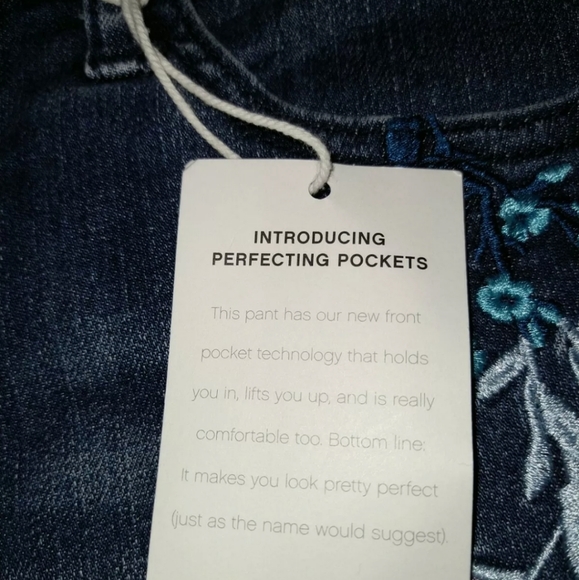 J. Crew embroidered Vintage Straight Jeans size 28 - Picture 7 of 7